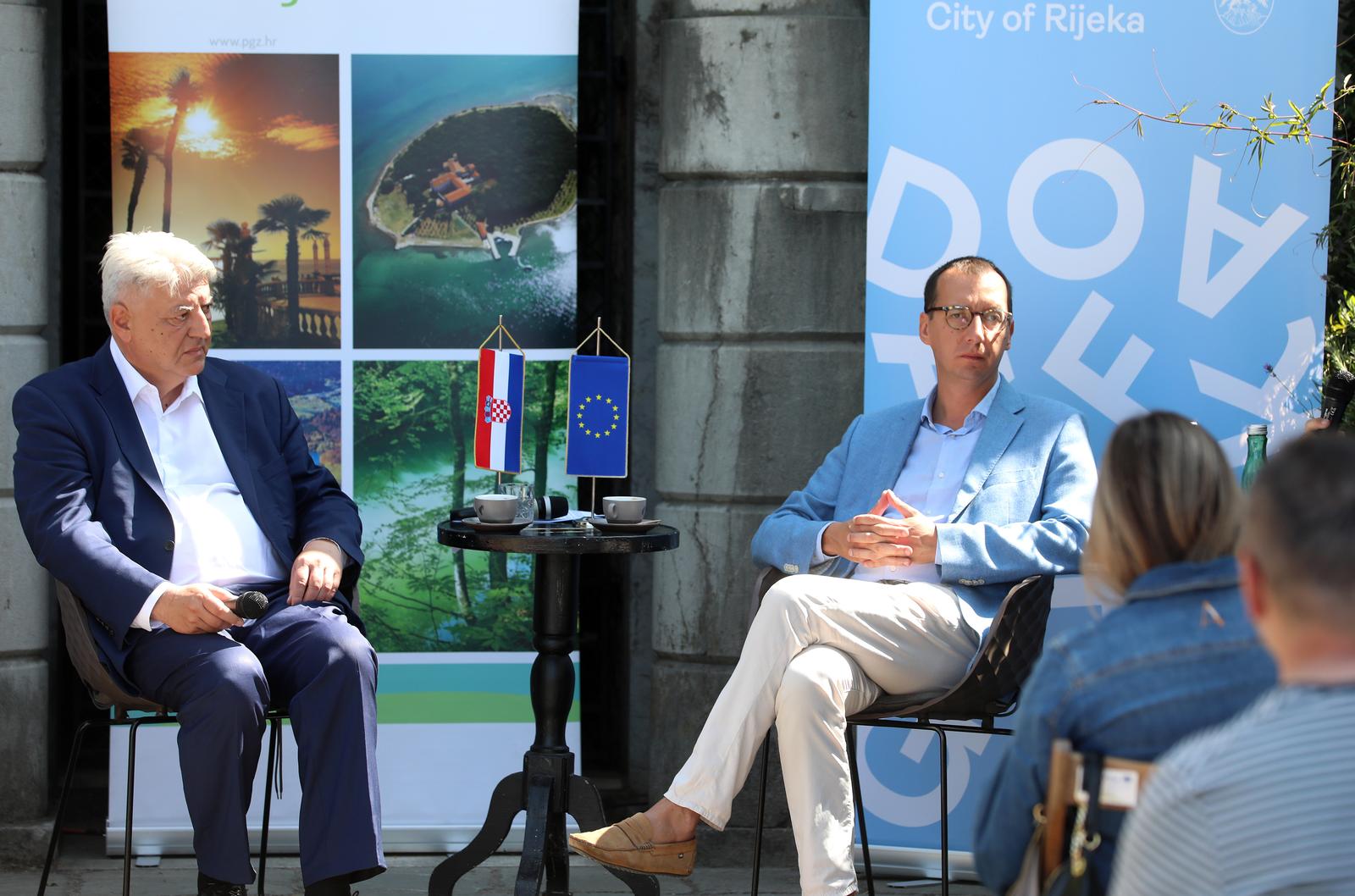 Rijeka: Obilježavanje 10 godina članstva Hrvatske u EU Rijeka: Obilježavanje 10 godina članstva Hrvatske u EU