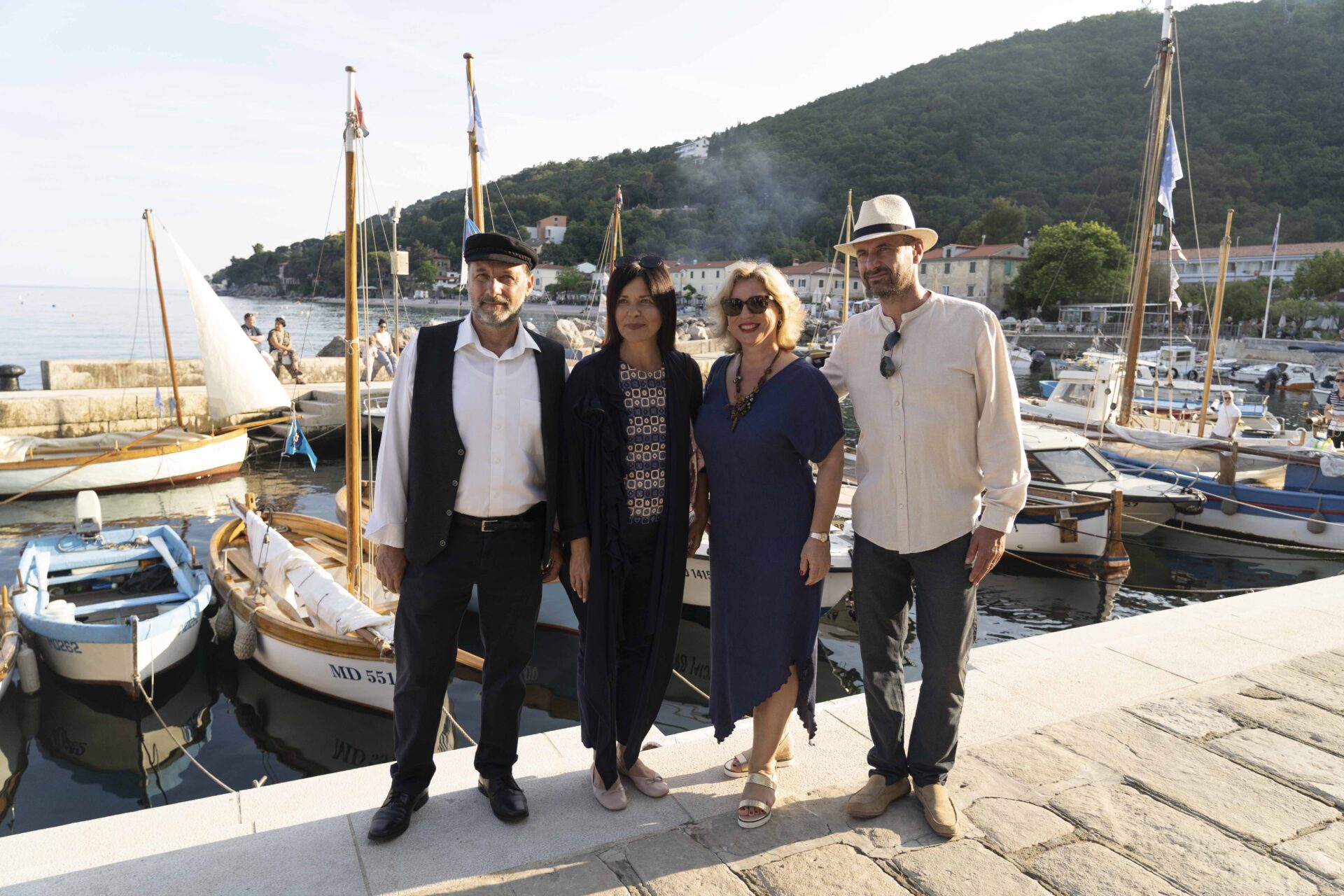 Robert Mohović, Sonja Šišić, Irena Peršić Živadinov i Riccardo Staraj (foto Ana Šerić)