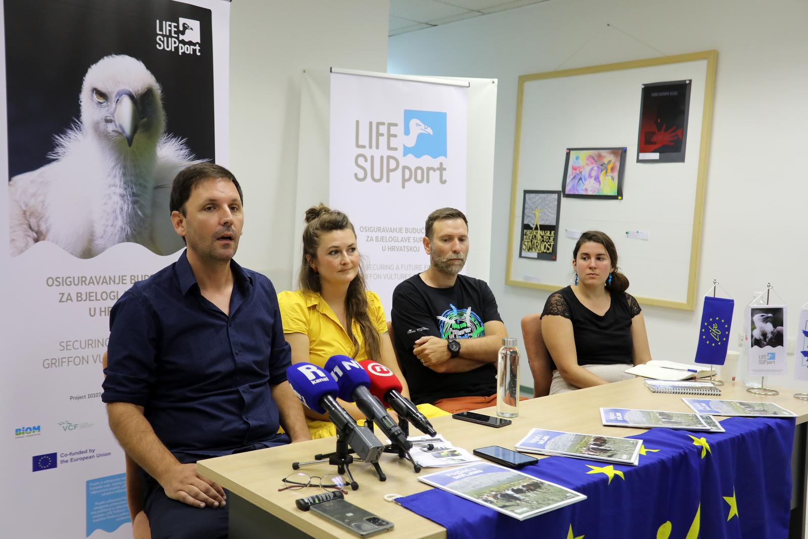 Rijeka: Predstavljanje projekta LIFE SUPport – osiguravanje budućnosti za bjeloglave supove u Hrvatskoj