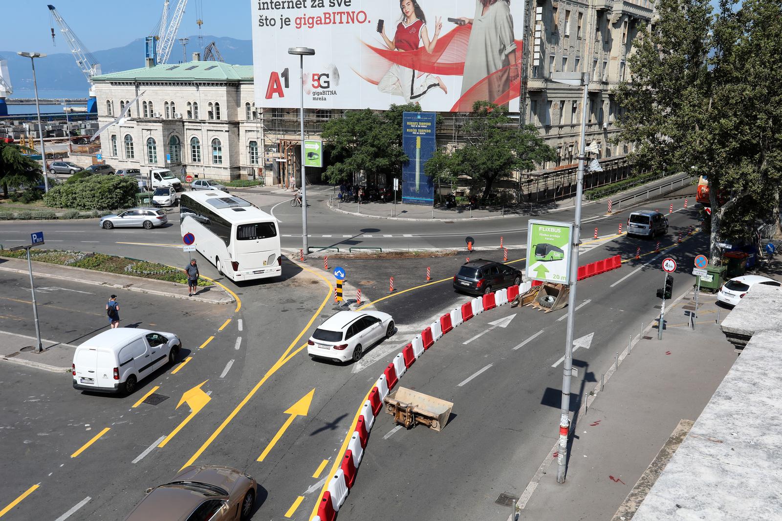 Rijeka: Započeli radovi u Krešimirovoj ulici Rijeka: Započeli radovi u Krešimirovoj ulici