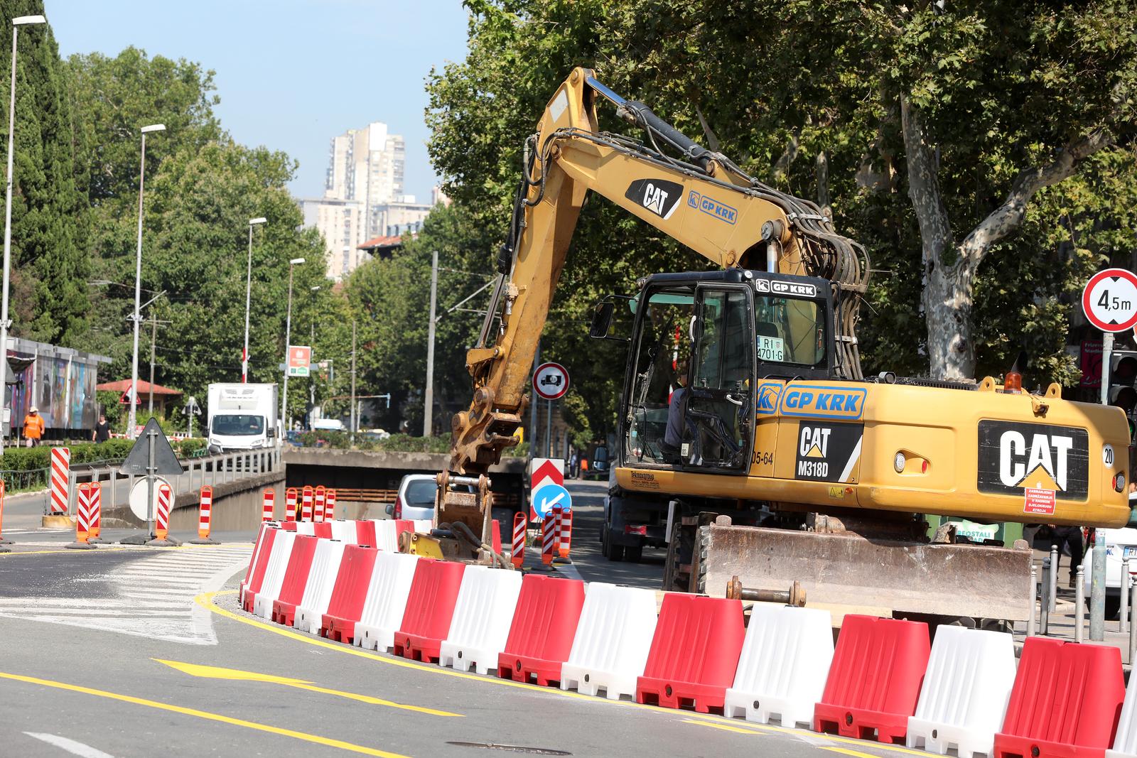 Rijeka: Zapo?eli radovi u Kreimirovoj ulici Rijeka: Zapo?eli radovi u Kreimirovoj ulici