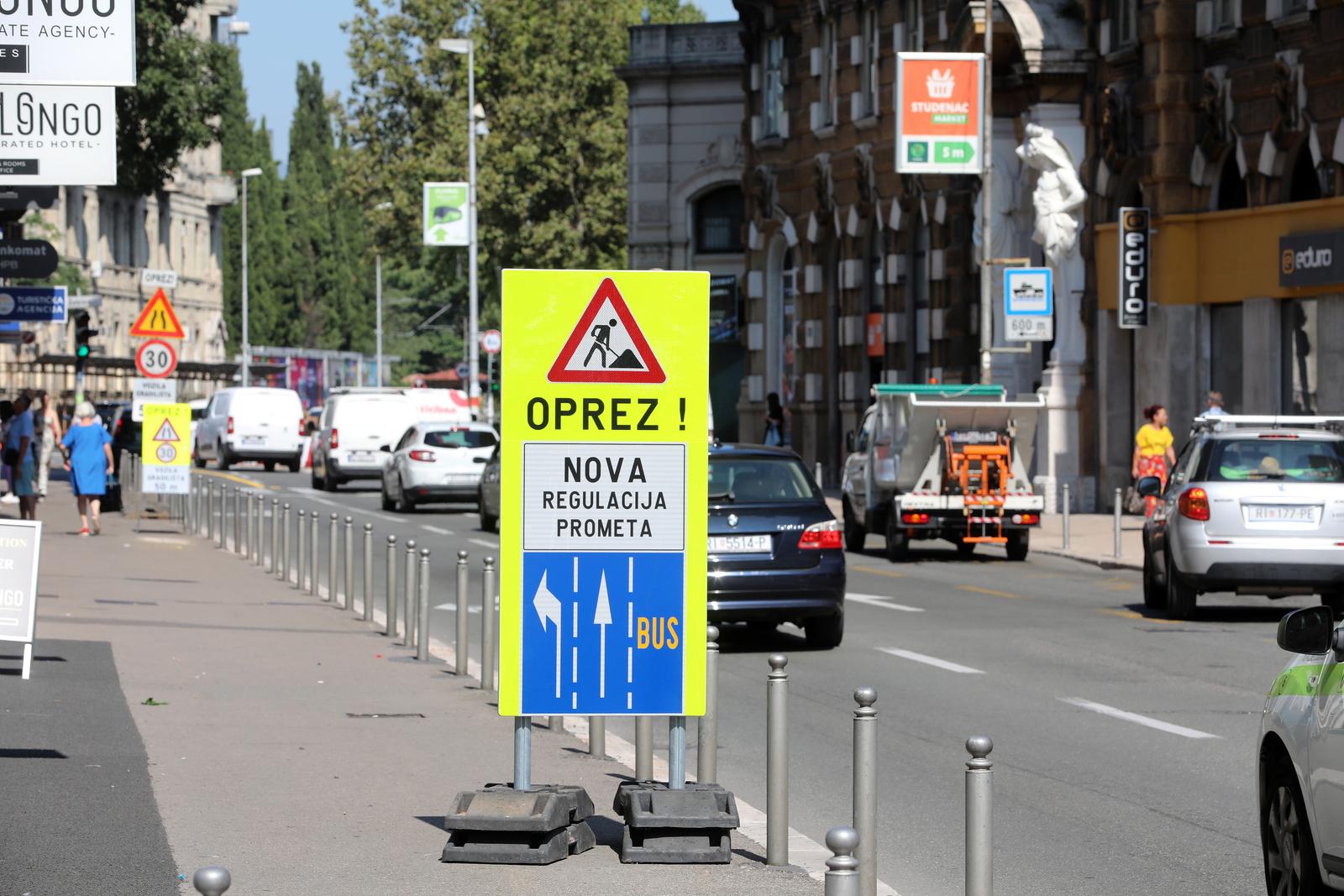 Rijeka: Započeli radovi u Krešimirovoj ulici Rijeka: Započeli radovi u Krešimirovoj ulici