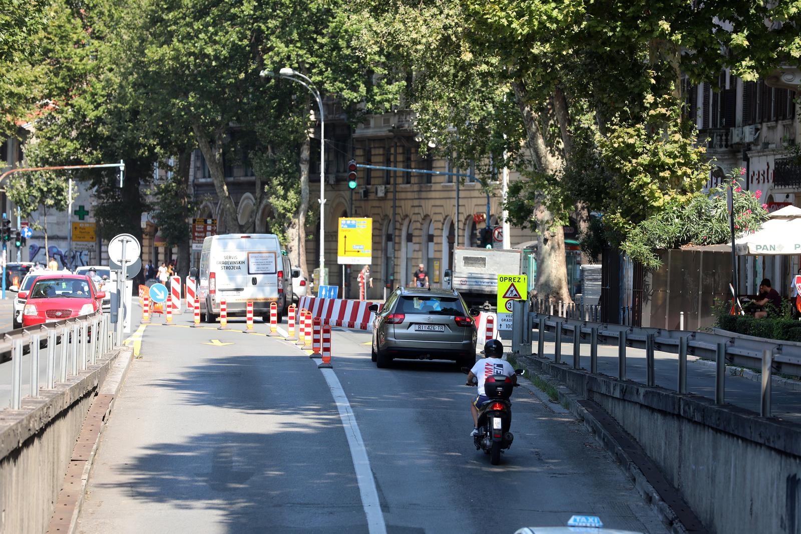 Rijeka: Započeli radovi u Krešimirovoj ulici Rijeka: Započeli radovi u Krešimirovoj ulici