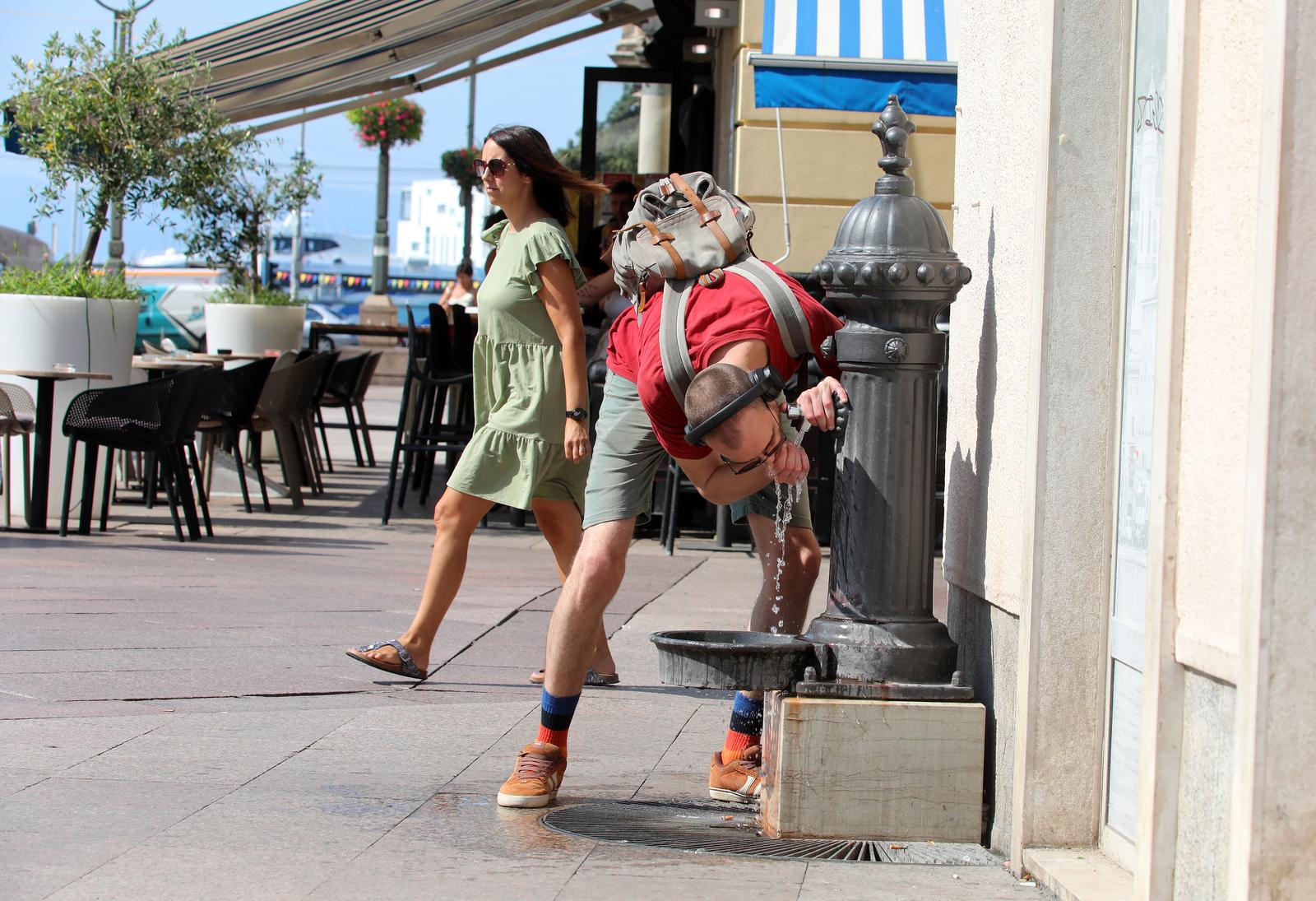 Rijeka: Vruć dan na Korzu