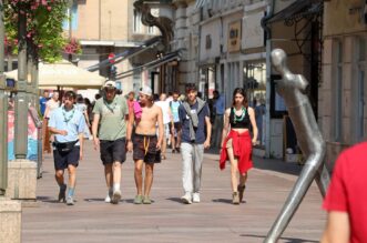 Rijeka: Vruc dan na Korzu