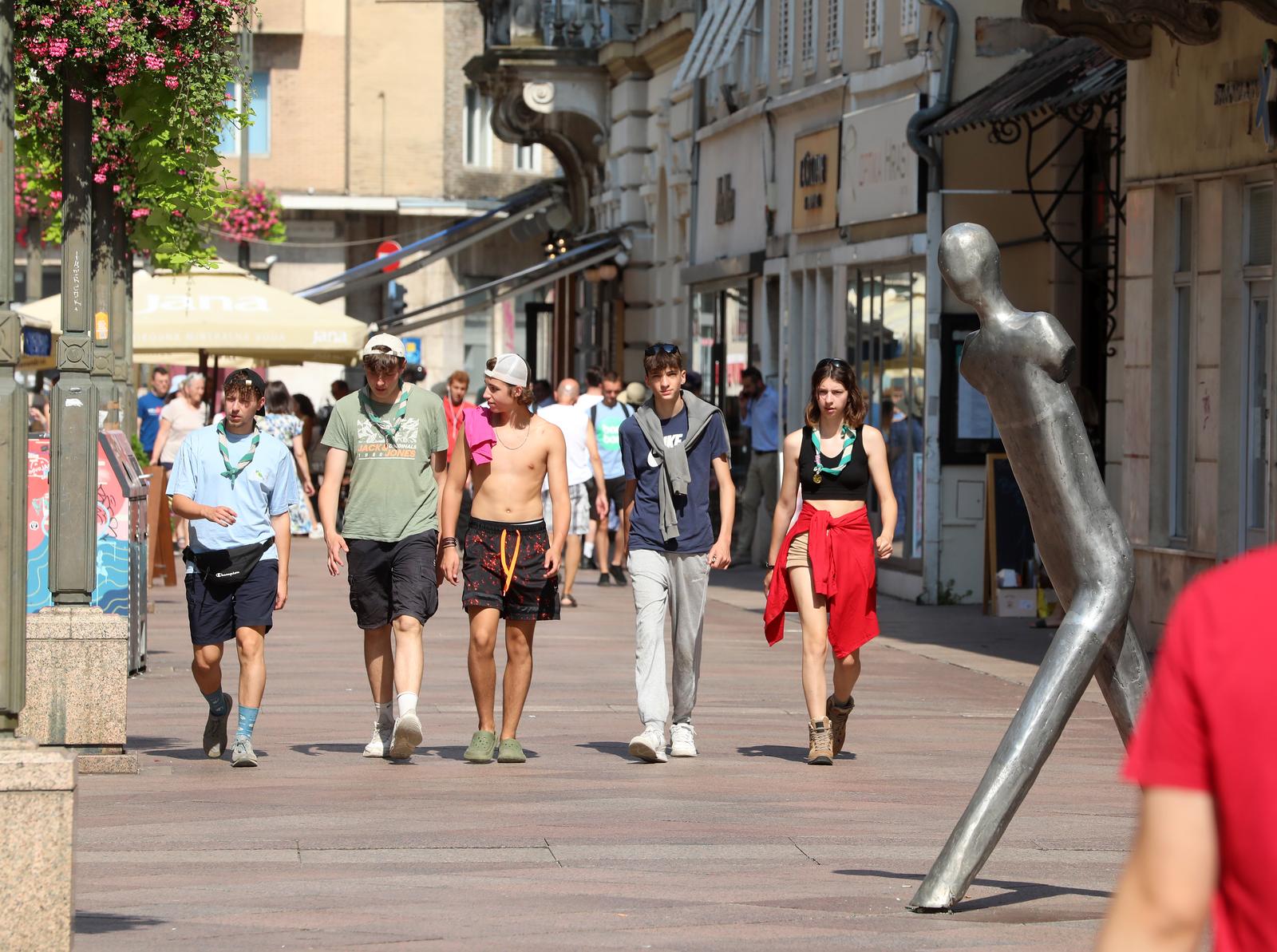 Rijeka: Vruc dan na Korzu