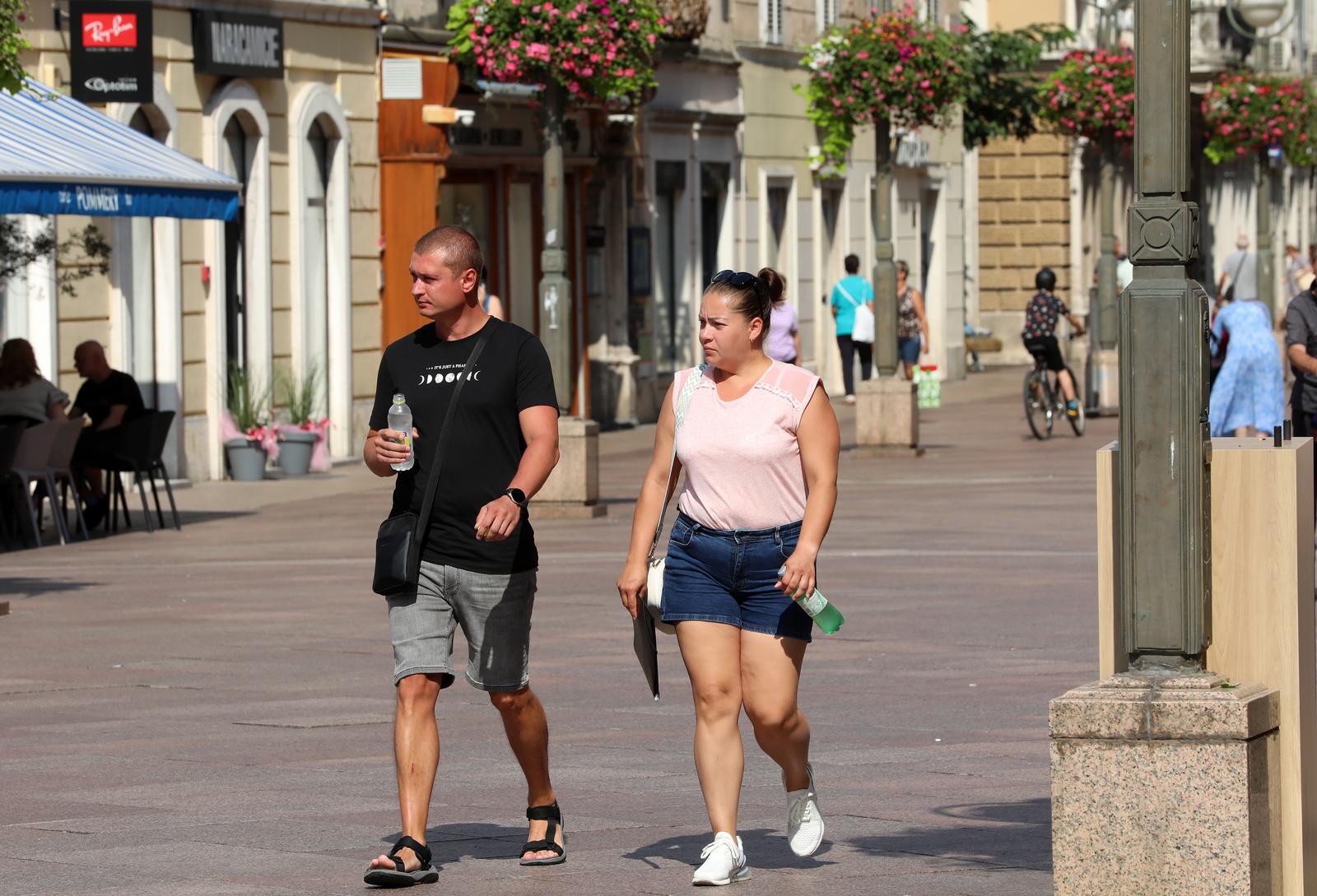 Rijeka: Vruć dan na Korzu