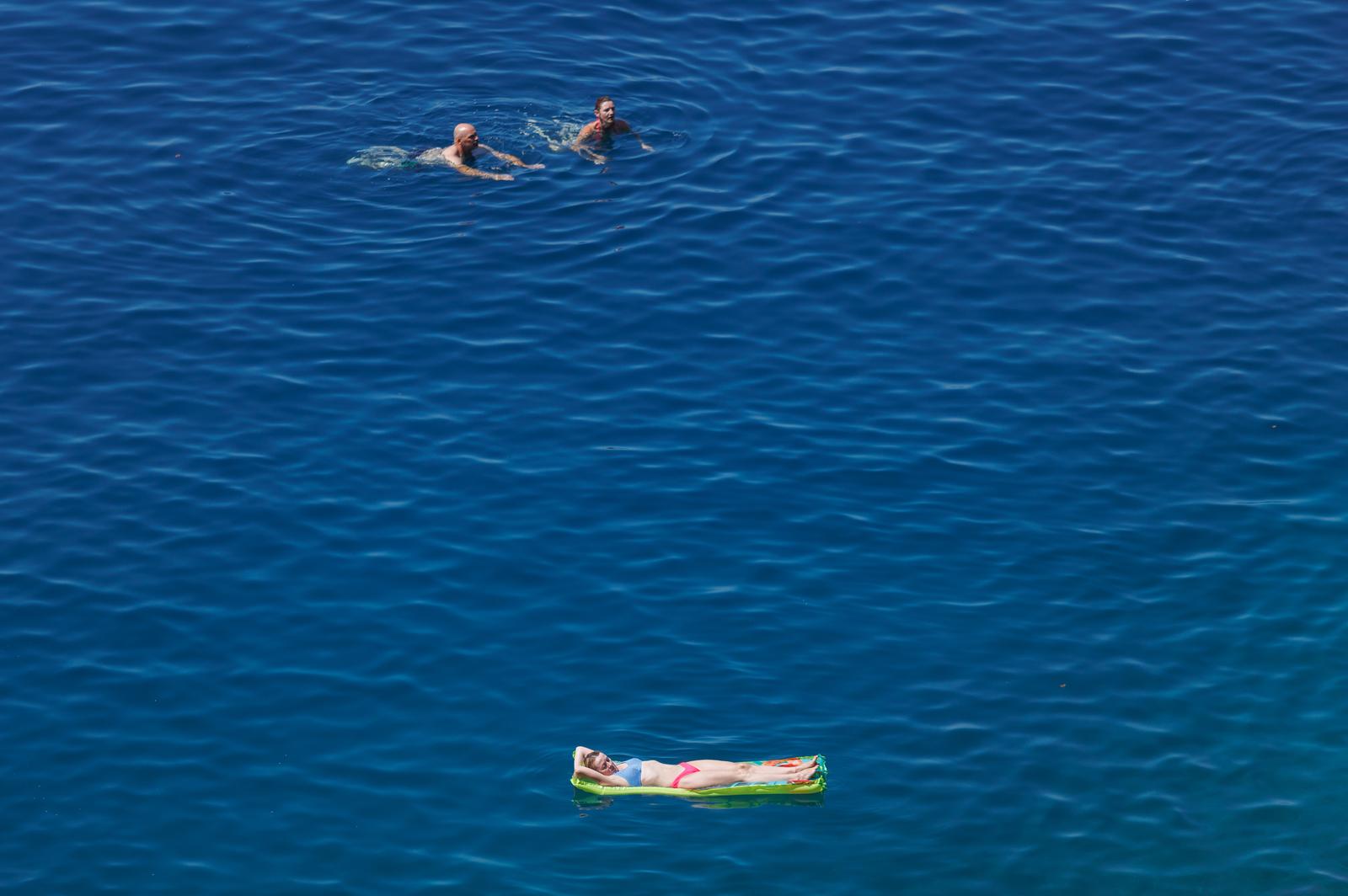 Riječani su spas od vrućina potražili na moru Riječani su spas od vrućina potražili na moru
