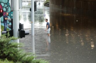 Zagreb: Podvonjak u Selskoj potpuno je potopljen