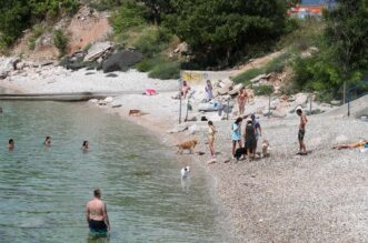 Rijeka: Pseca plaza na Pecinama