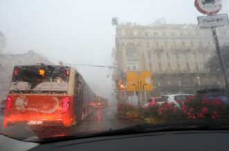 Rijeka: Olujno nevrijeme protutnjalo gradom