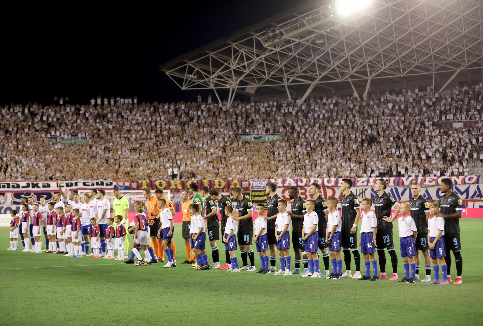 Split: Utakmica 2. kola SuperSport HNL-a između HNK Hajduk i HNK Rijeka Split: Utakmica 2. kola SuperSport HNL-a između HNK Hajduk i HNK Rijeka