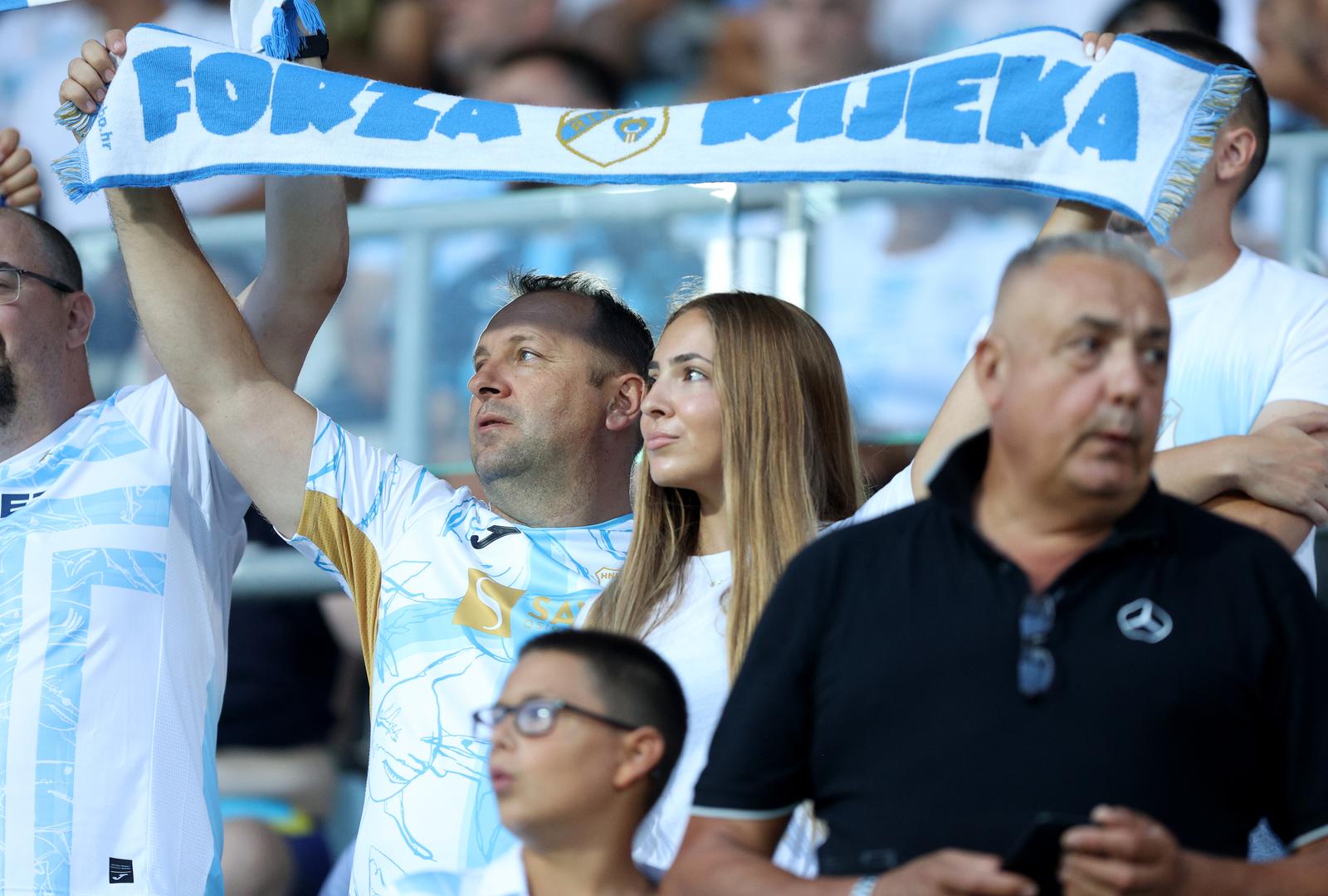 Rijeka: Navijači na nogometnoj utakmici HNK Rijeka i Dukagjini Rijeka: Navijači na nogometnoj utakmici HNK Rijeka i Dukagjini