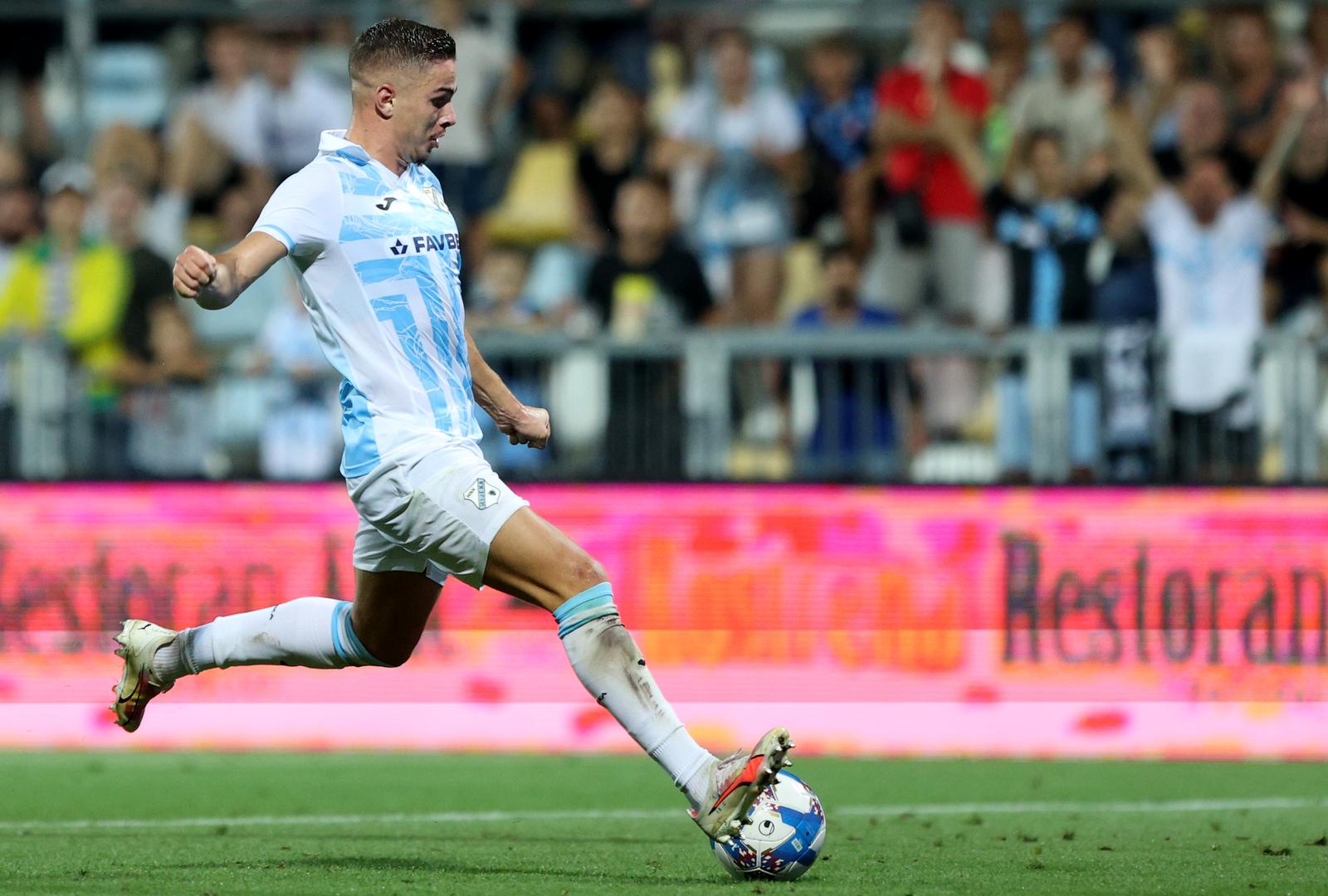 Rijeka: Franjo Ivanović postigao gol za 2:0 protiv KF Dukagjini Rijeka: Franjo Ivanović postigao gol za 2:0 protiv KF Dukagjini