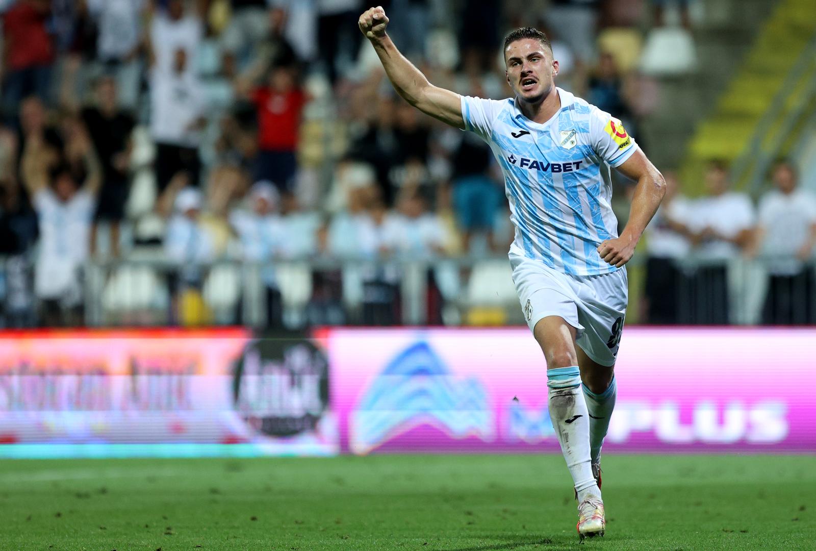 Rijeka: Franjo Ivanović postigao gol za 2:0 protiv KF Dukagjini Rijeka: Franjo Ivanović postigao gol za 2:0 protiv KF Dukagjini