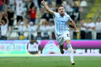 Rijeka: Franjo Ivanović postigao gol za 2:0 protiv KF Dukagjini