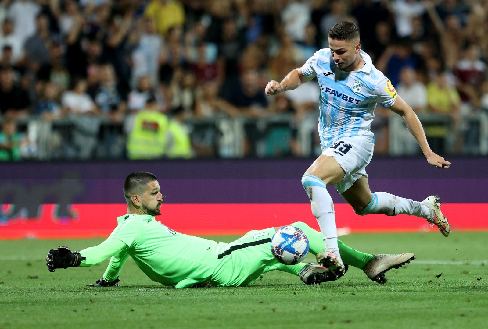 Rijeka: HNK Rijeka i Dukagjini u drugoj utakmici 2. pretkola UEFA Konferencijske lige Rijeka: HNK Rijeka i Dukagjini u drugoj utakmici 2. pretkola UEFA Konferencijske lige