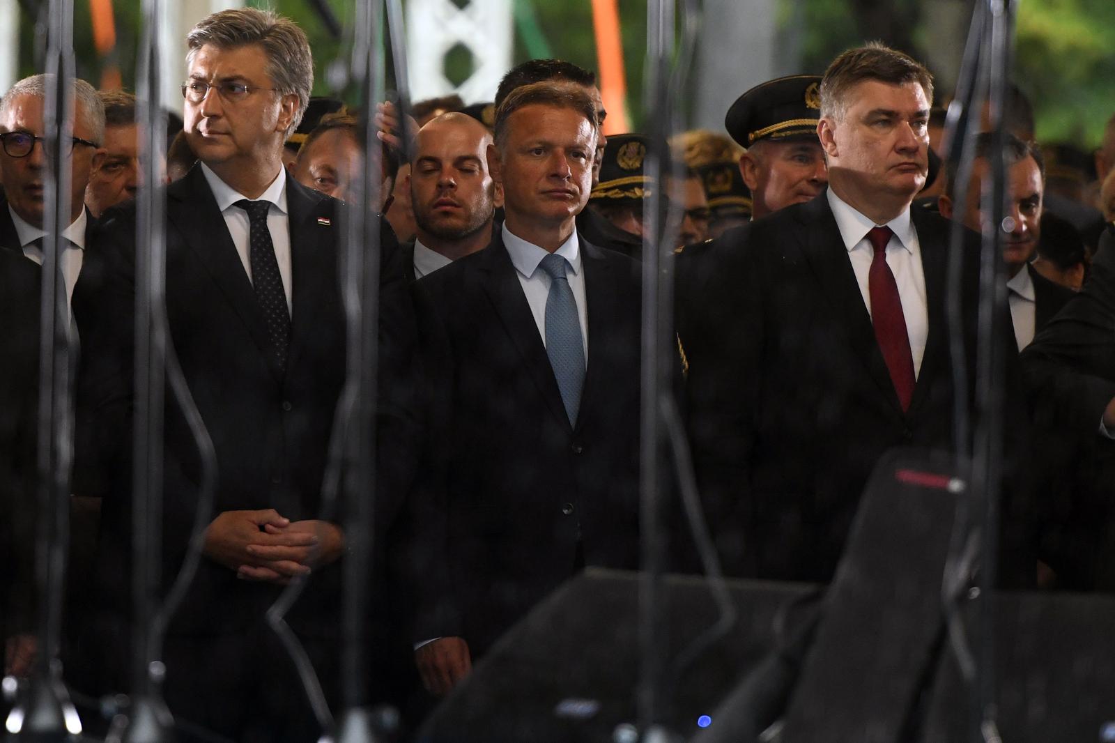 Državni vrh na obilježavanju 28. obljetnice VRO Oluja Državni vrh na obilježavanju 28. obljetnice VRO Oluja