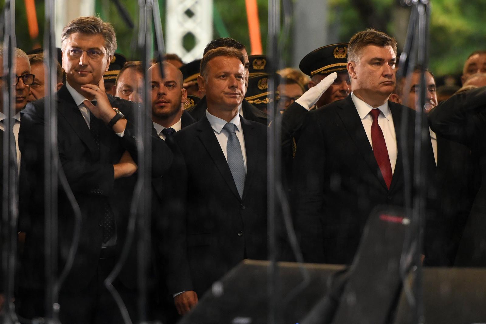 Državni vrh na obilježavanju 28. obljetnice VRO Oluja Državni vrh na obilježavanju 28. obljetnice VRO Oluja