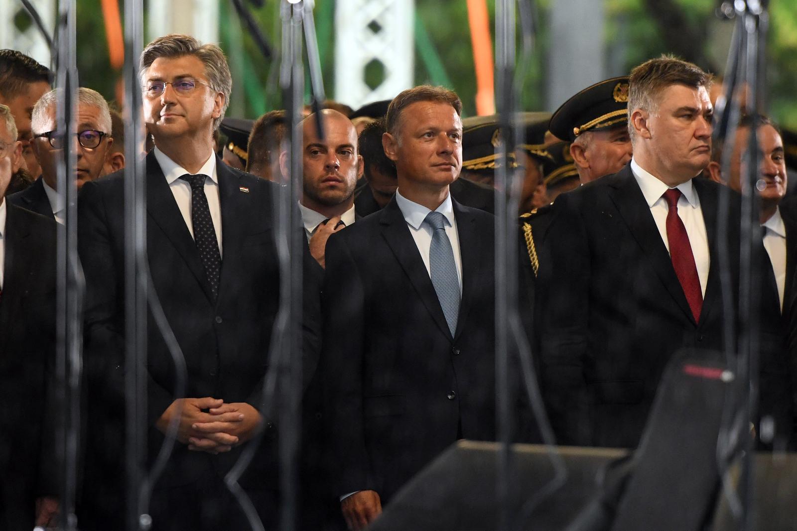 Državni vrh na obilježavanju 28. obljetnice VRO Oluja Državni vrh na obilježavanju 28. obljetnice VRO Oluja