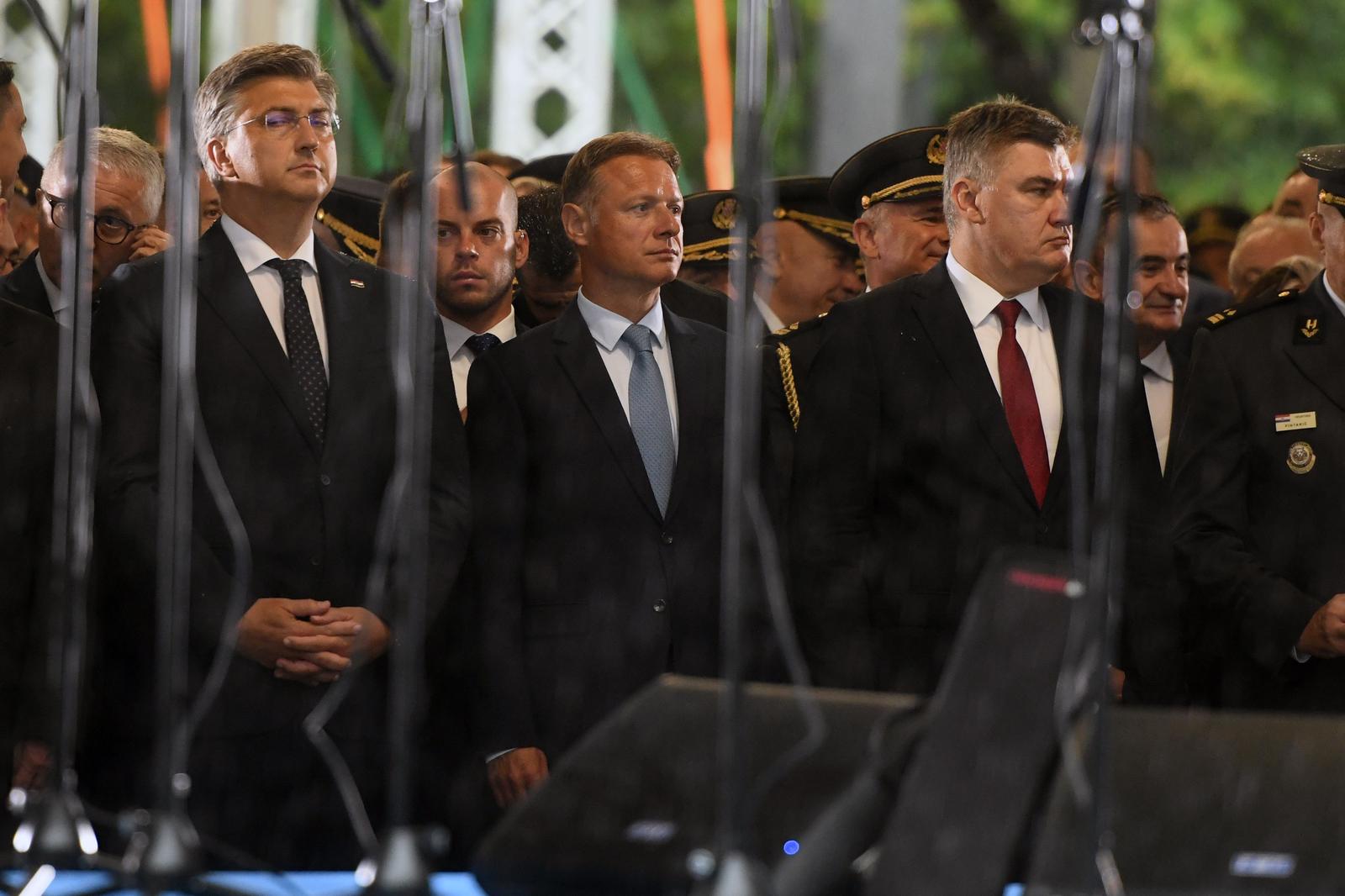 Državni vrh na obilježavanju 28. obljetnice VRO Oluja Državni vrh na obilježavanju 28. obljetnice VRO Oluja