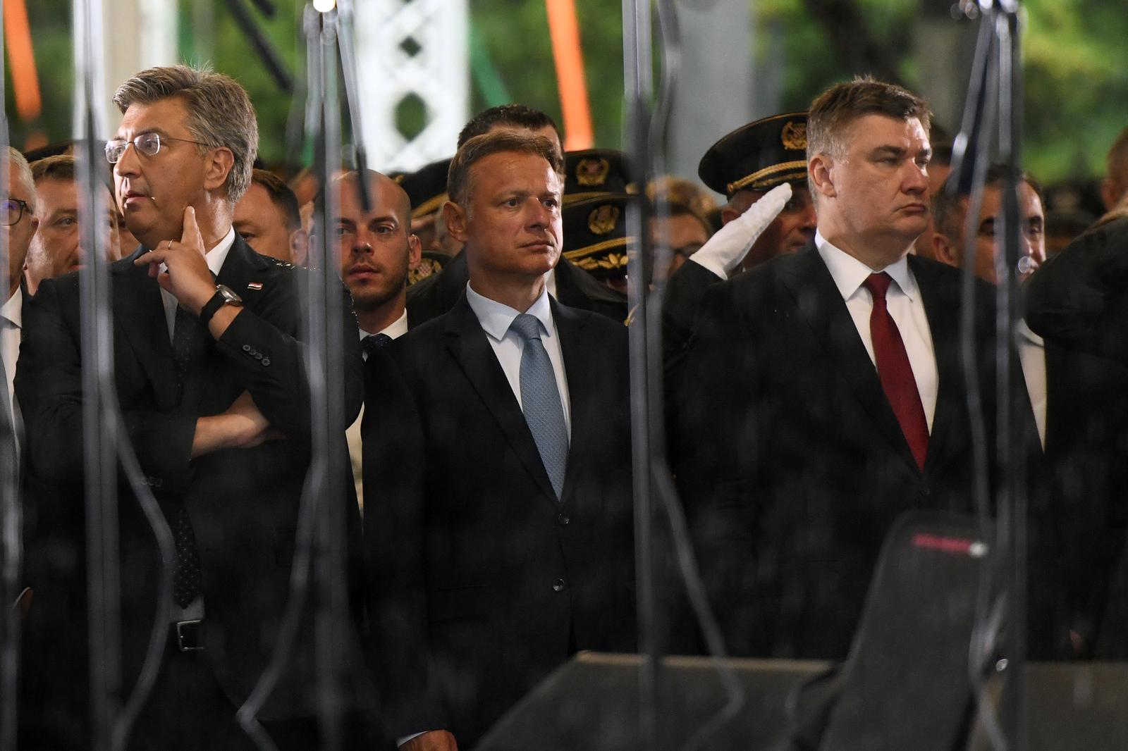 Državni vrh na obilježavanju 28. obljetnice VRO Oluja Državni vrh na obilježavanju 28. obljetnice VRO Oluja