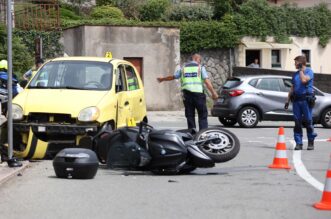 Vozač motocikla poginuo u sudaru u Matuljima