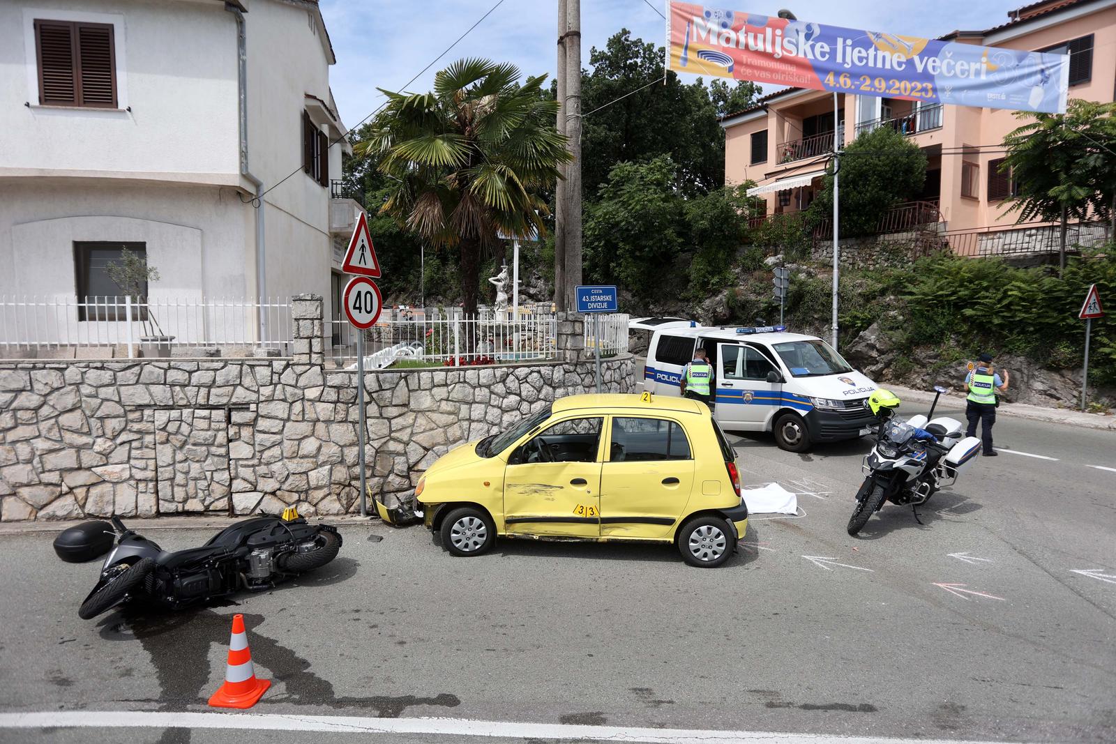 Vozač motocikla poginuo u sudaru u Matuljima