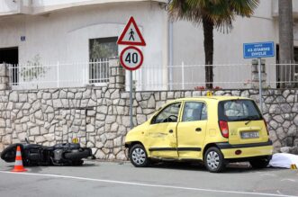 Vozač motocikla poginuo u sudaru u Matuljima