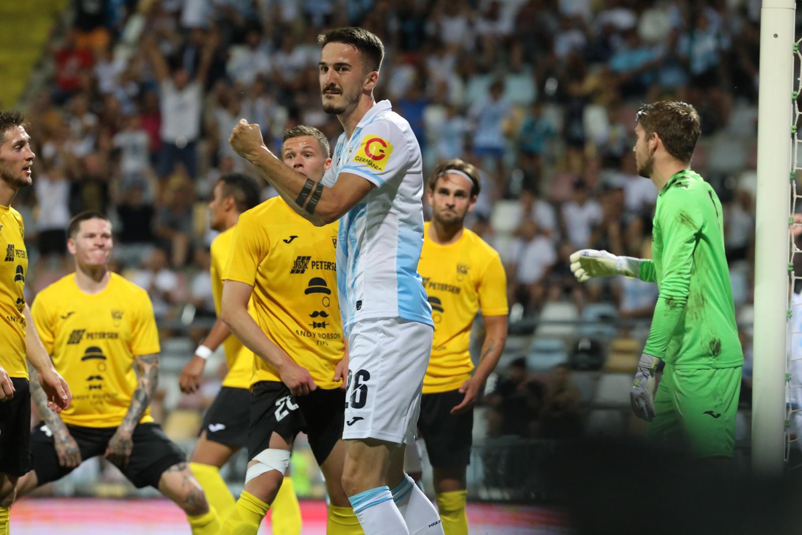 Rijeka: Uzvratna utakmica 3. pretkola Konferencijske lige HNK Rijeka – B36 Torshavn. Rijeka: Uzvratna utakmica 3. pretkola Konferencijske lige HNK Rijeka – B36 Torshavn.