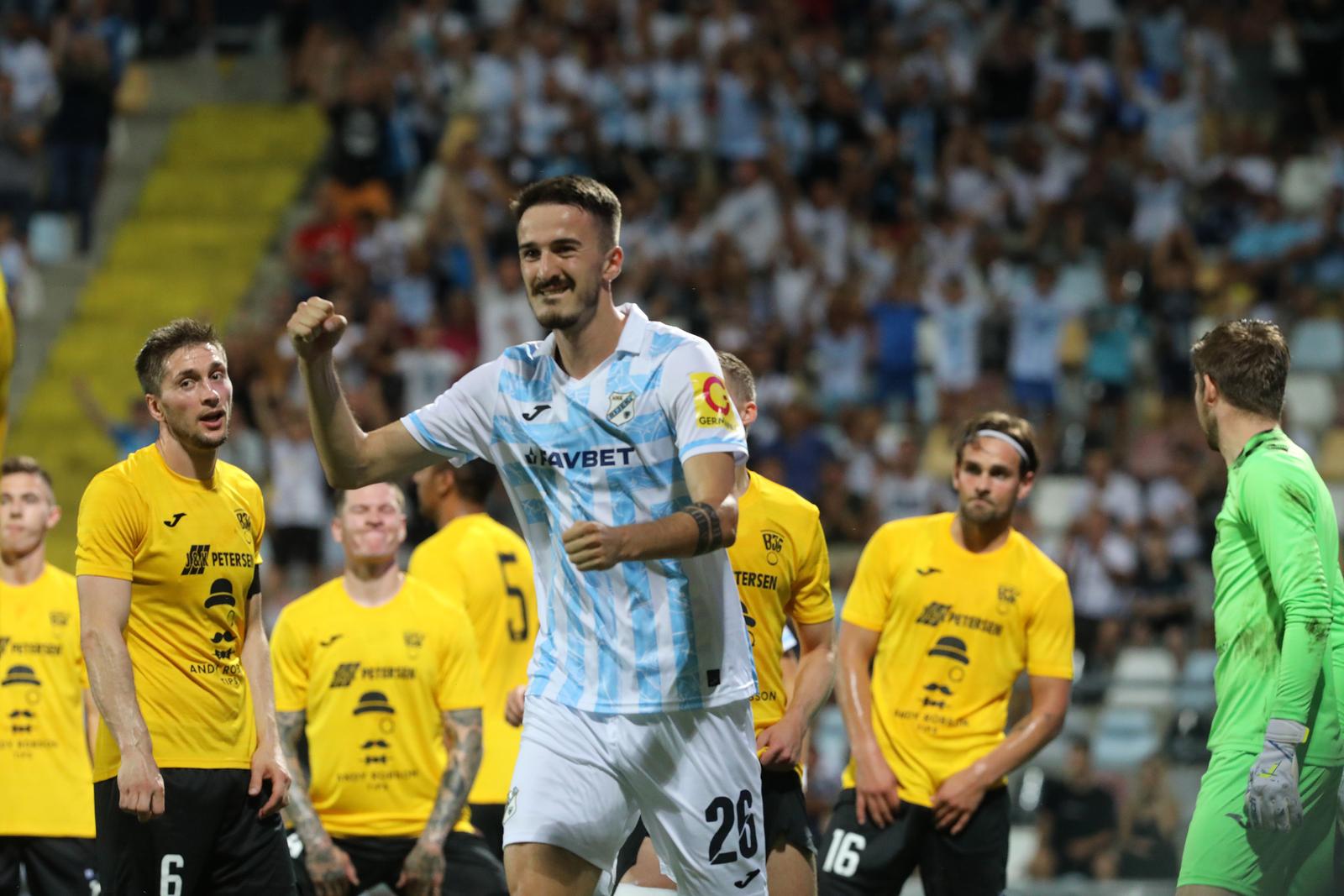 Rijeka: Uzvratna utakmica 3. pretkola Konferencijske lige HNK Rijeka – B36 Torshavn. Rijeka: Uzvratna utakmica 3. pretkola Konferencijske lige HNK Rijeka – B36 Torshavn.