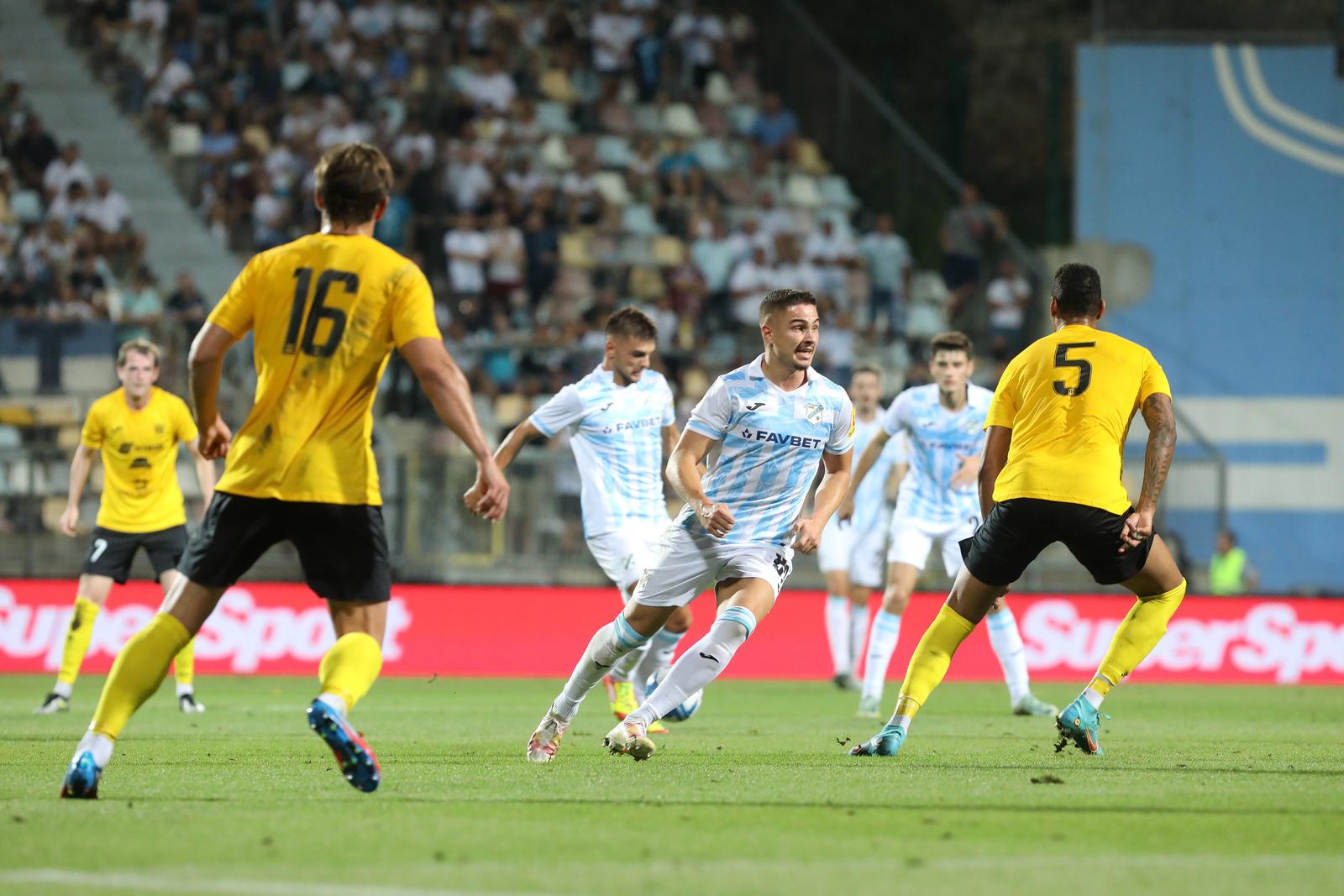 Rijeka: Uzvratna utakmica 3. pretkola Konferencijske lige HNK Rijeka – B36 Torshavn. Rijeka: Uzvratna utakmica 3. pretkola Konferencijske lige HNK Rijeka – B36 Torshavn.