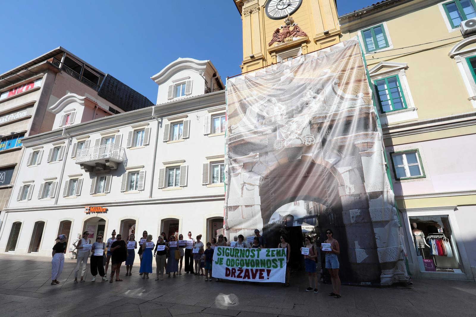 Rijeka: Javna akcija “Sigurnost žena je odgovornost države”