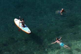 Rijeka: Iako je početak rujna plaža Sablićevo puna je kupača