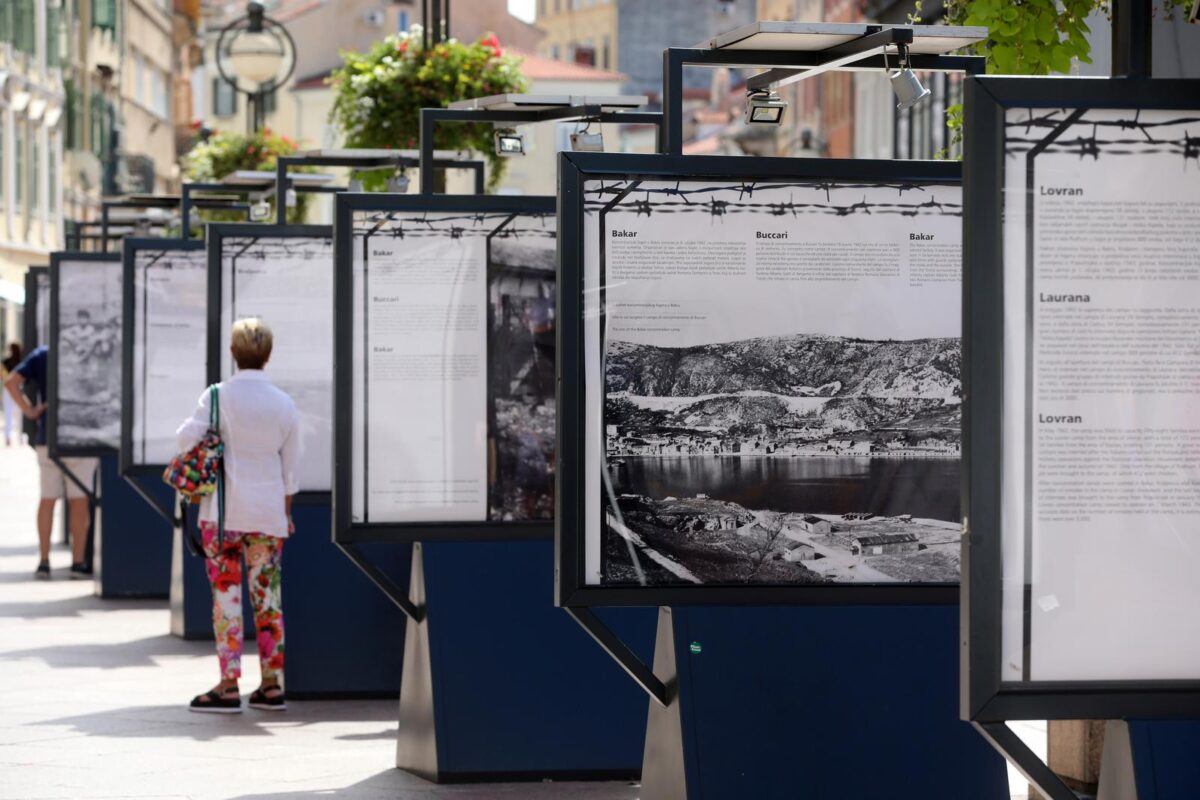 Rijeka: Izlozba Talijanski koncentracijski logori u Hrvatskom primorju 1941-1945.