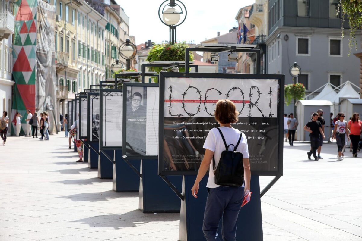 Rijeka: Izlozba Talijanski koncentracijski logori u Hrvatskom primorju 1941-1945.