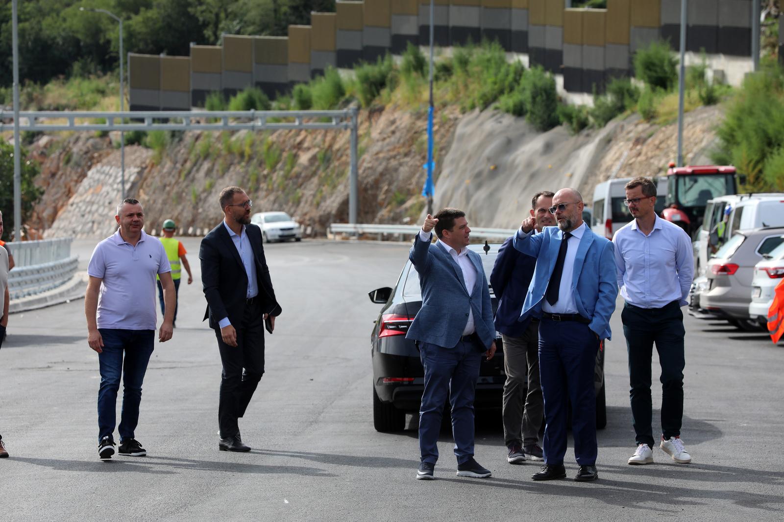 Rijeka: Ministar Butkovi? u obilasku gradilita dravne ceste DC 403