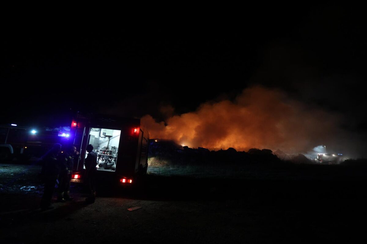 Rijeka: Požar u reciklažnom dvoristu Pehlin