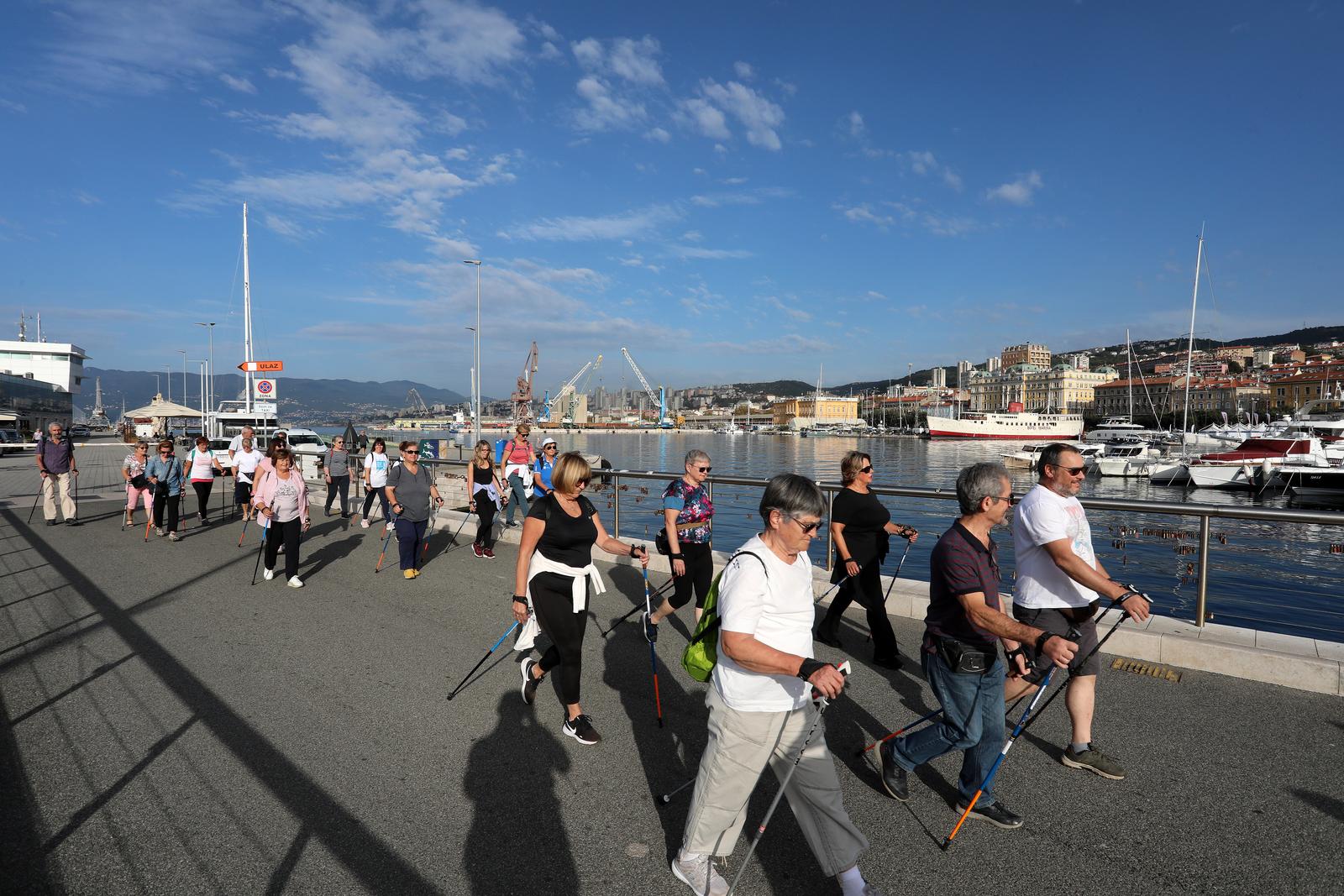 Riječani u programu nordijskog hodanja i pješačenja