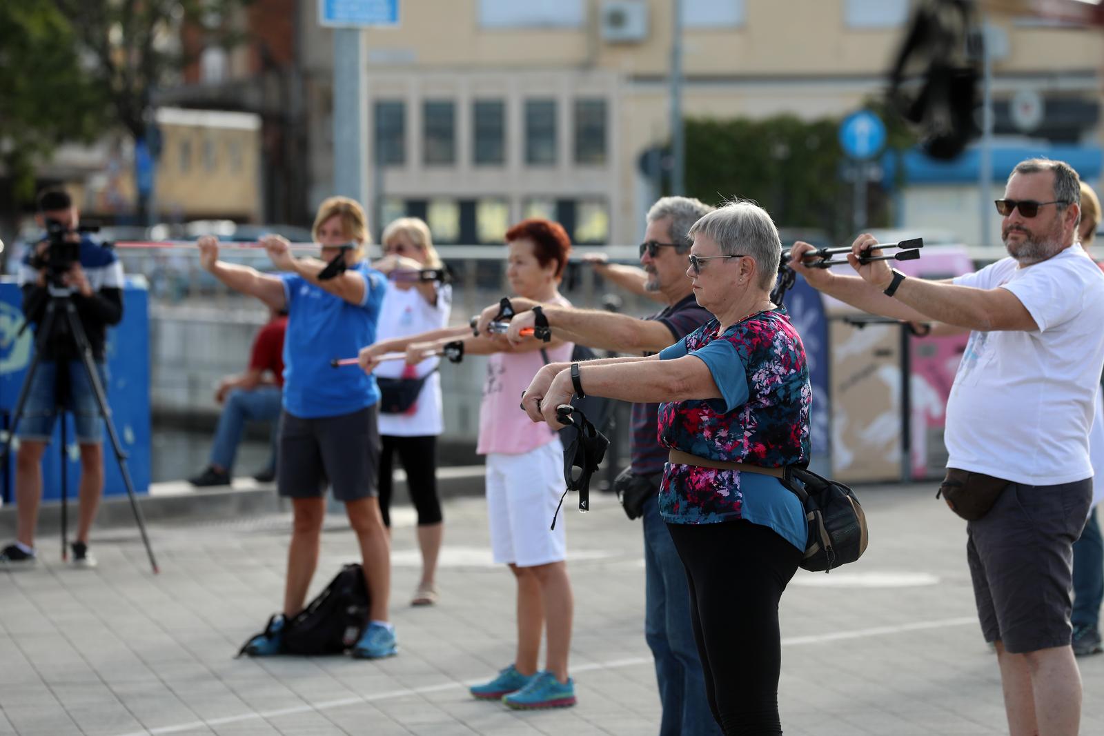 Riječani u programu nordijskog hodanja i pješačenja