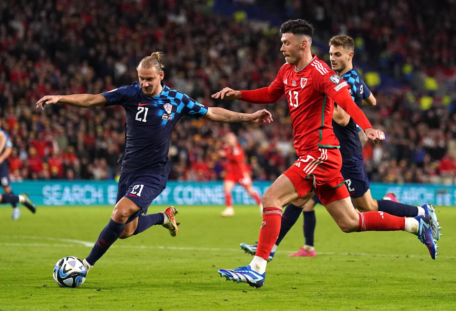 Cardiff: Utakmica skupine D kvalifikacija za UEFA Euro 2024, Wales – Hrvatska