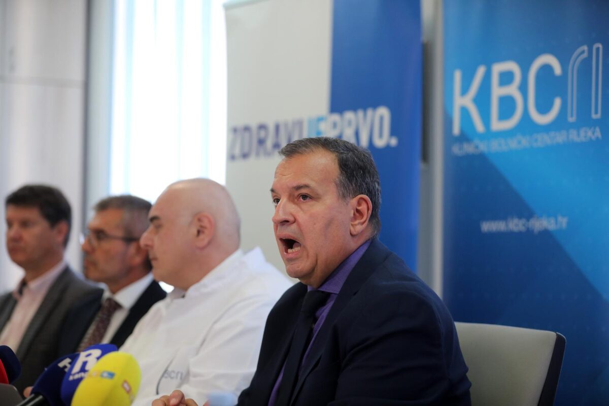 Ministar Vili Beroš u KBC-u Rijeka