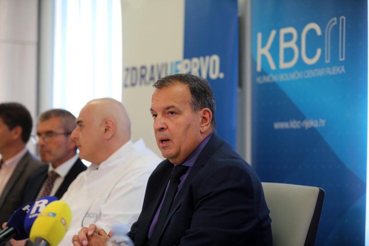 Ministar Vili Beroš u KBC-u Rijeka