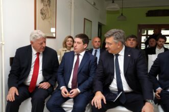 Delnice: Premijer Andrej Plenković i ministri u Gorskom kotaru