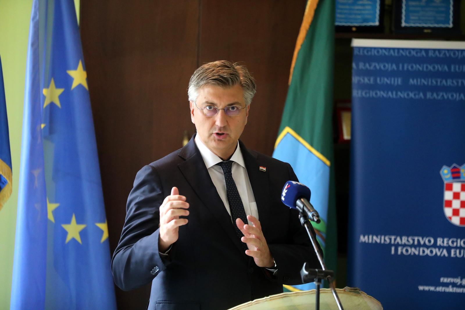 Delnice: Premijer Andrej Plenković i ministri u Gorskom kotaru