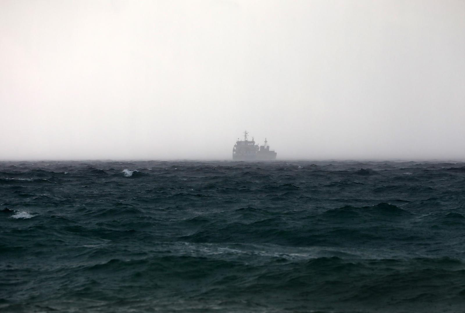 Rijeka: Jaka kisa i jugo na moru pred Rijekom Rijeka: Jaka kisa i jugo na moru pred Rijekom