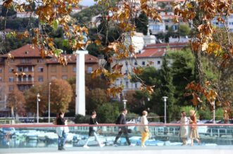 Rijeka: Sun?an jesenski dan u gradu