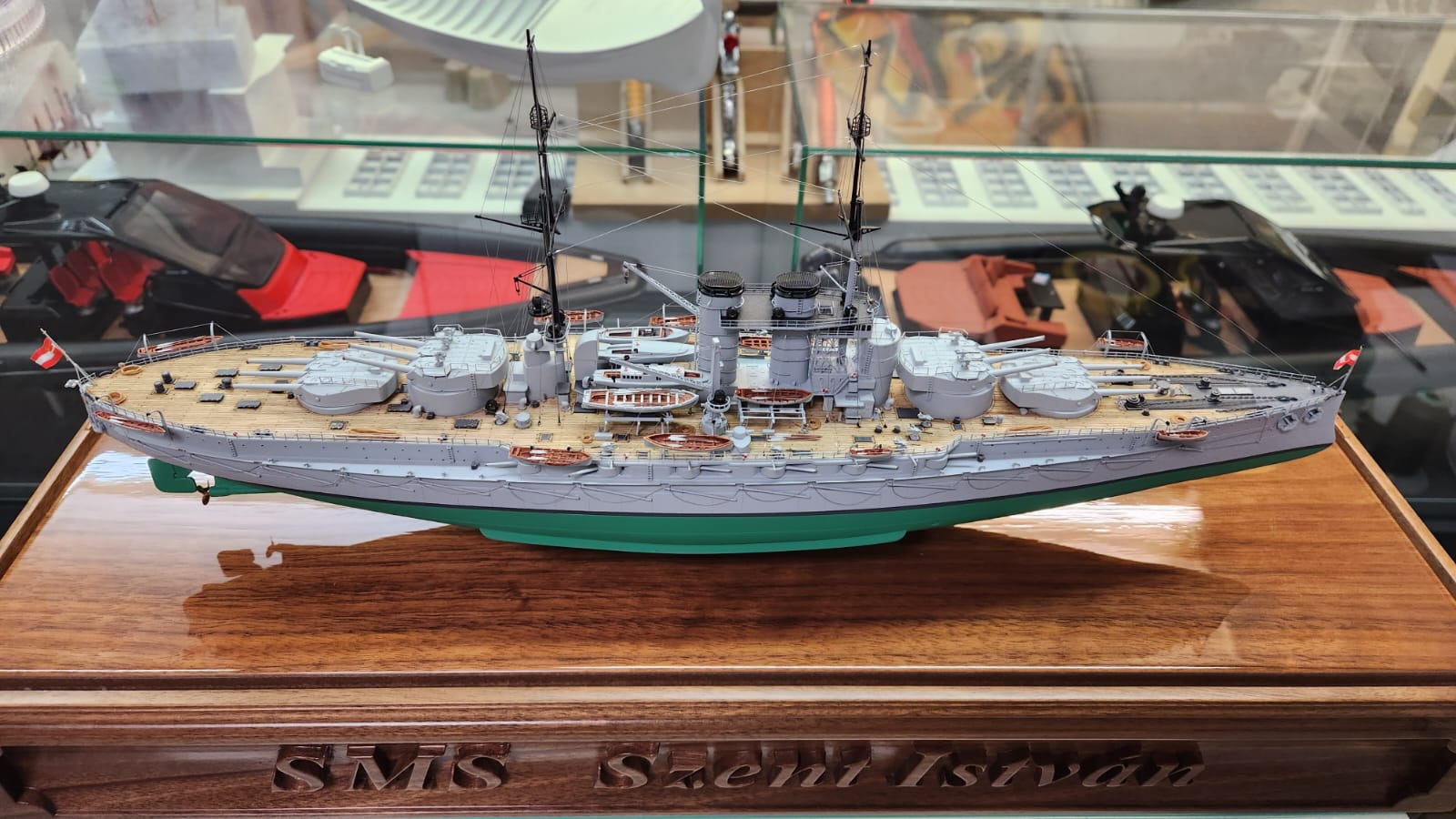 Szent-István brod maketa Roland Vlahović