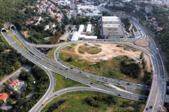 cesta d403 panorama dron škurinje 1222