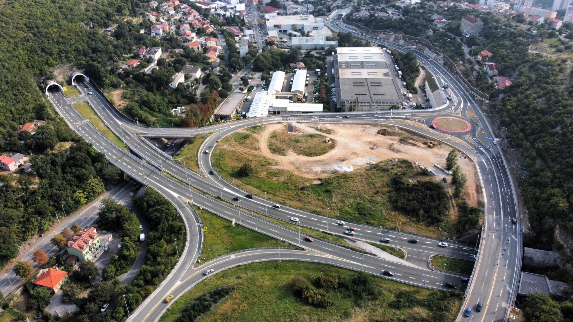 cesta d403 panorama dron škurinje 1222 cesta d403 panorama dron škurinje 1222